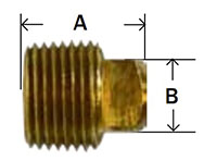Square Head Plug Diagram